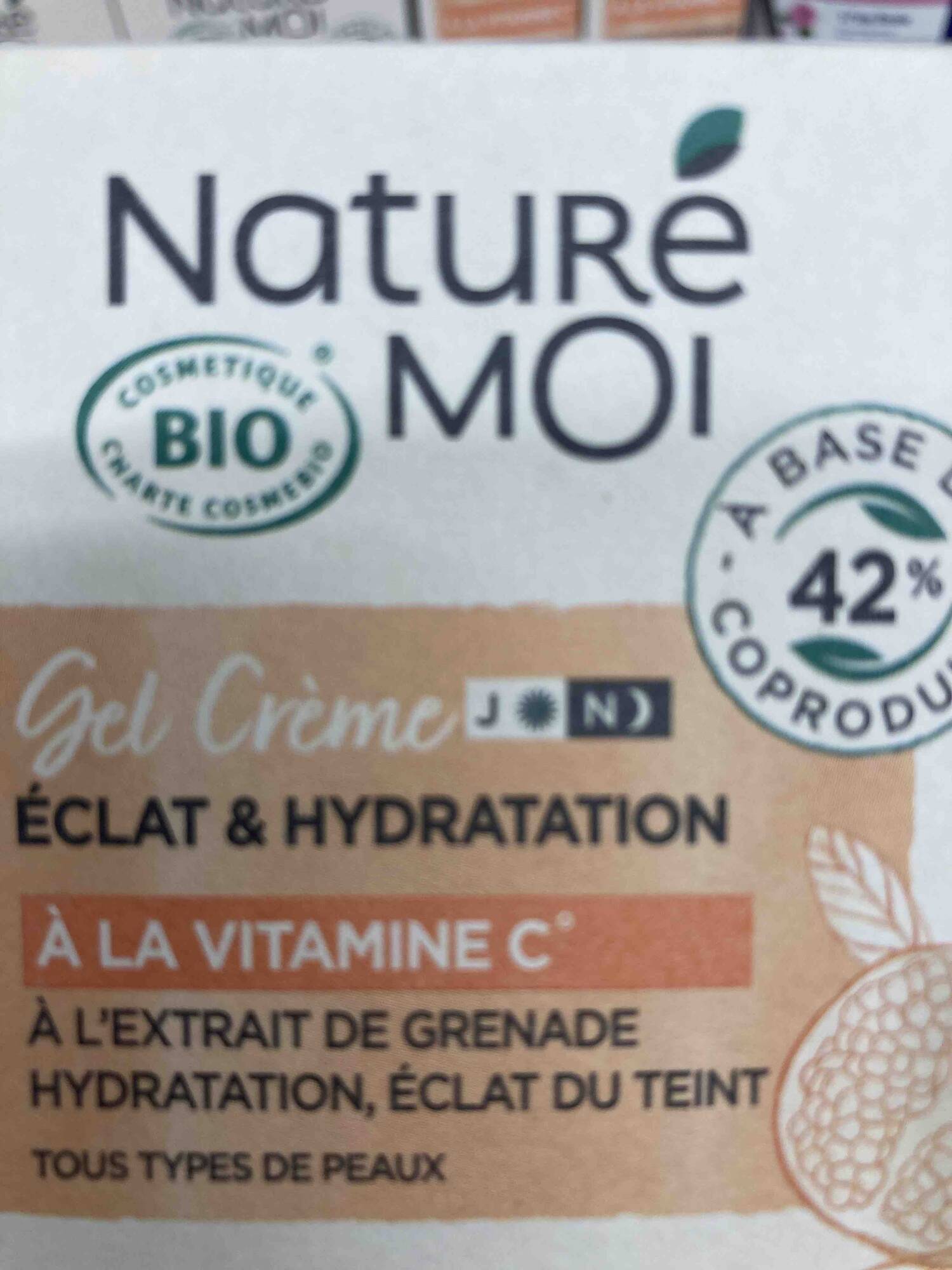NATURÉ MOI  - Gel crème éclat & hydratation