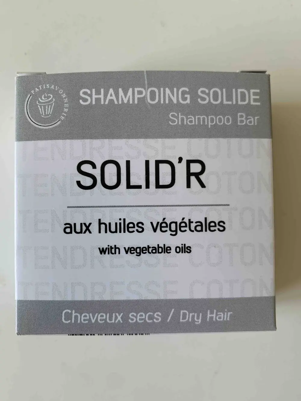 SOLID R - Shampoing solide aux huiles végétales