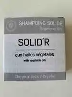 SOLID R - Shampoing solide aux huiles végétales