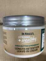 DR. MIRACLE'S - Length retention leave-in cream - Strong healthy