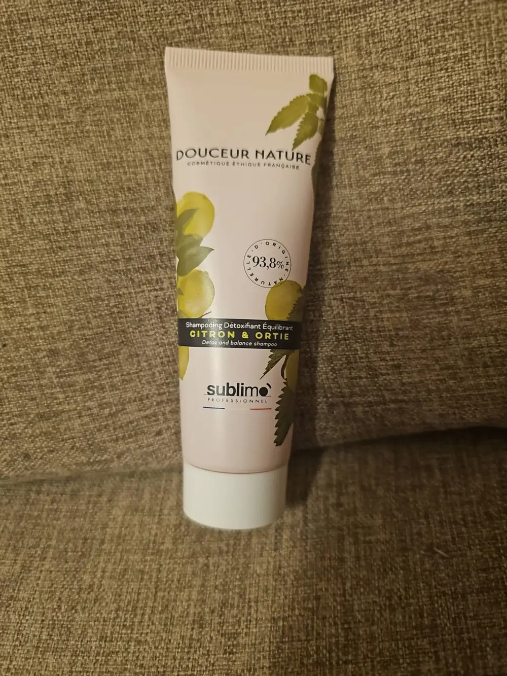 DOUCEUR NATURE - Shampooing détoxifiant équilibrant citron & ortie