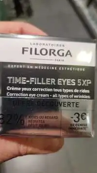 LABORATOIRES FILORGA - Time-filler eyes 5xp - Crème yeux correction tous types de rides