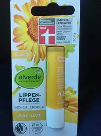 ALVERDE - Lippenpflege bio-calendula