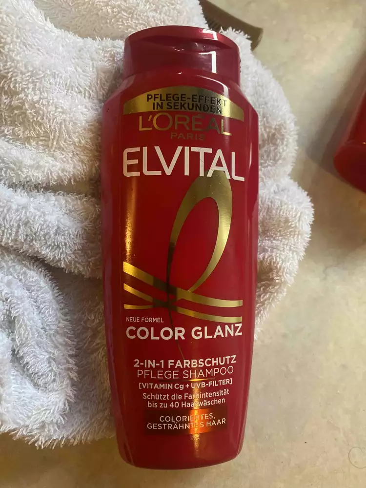 L'ORÉAL PARIS - Elvital color glanz - 2-in-1 farbschutz pflege shampoo