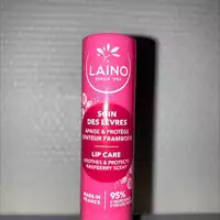 LAINO - Soin des lèvres senteur framboise