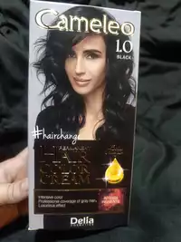 CAMELEO - Permanent hair color cream 1.0 black
