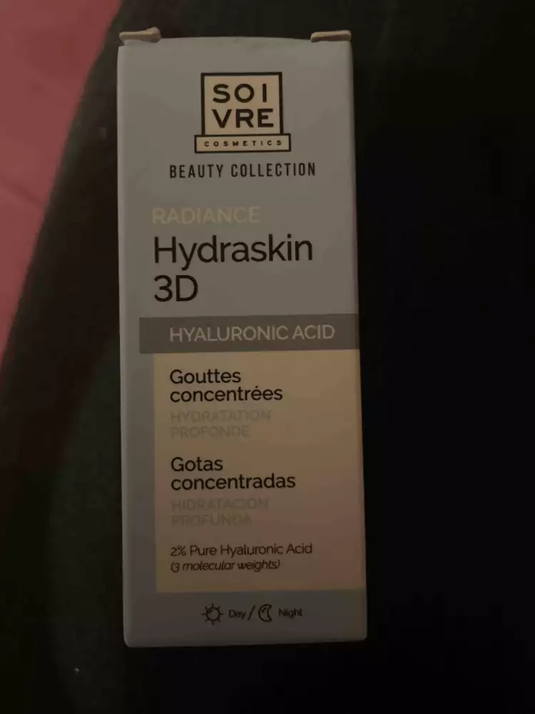 SOIVRE - Radiance hydraskin 3D - Gouttes concentrées