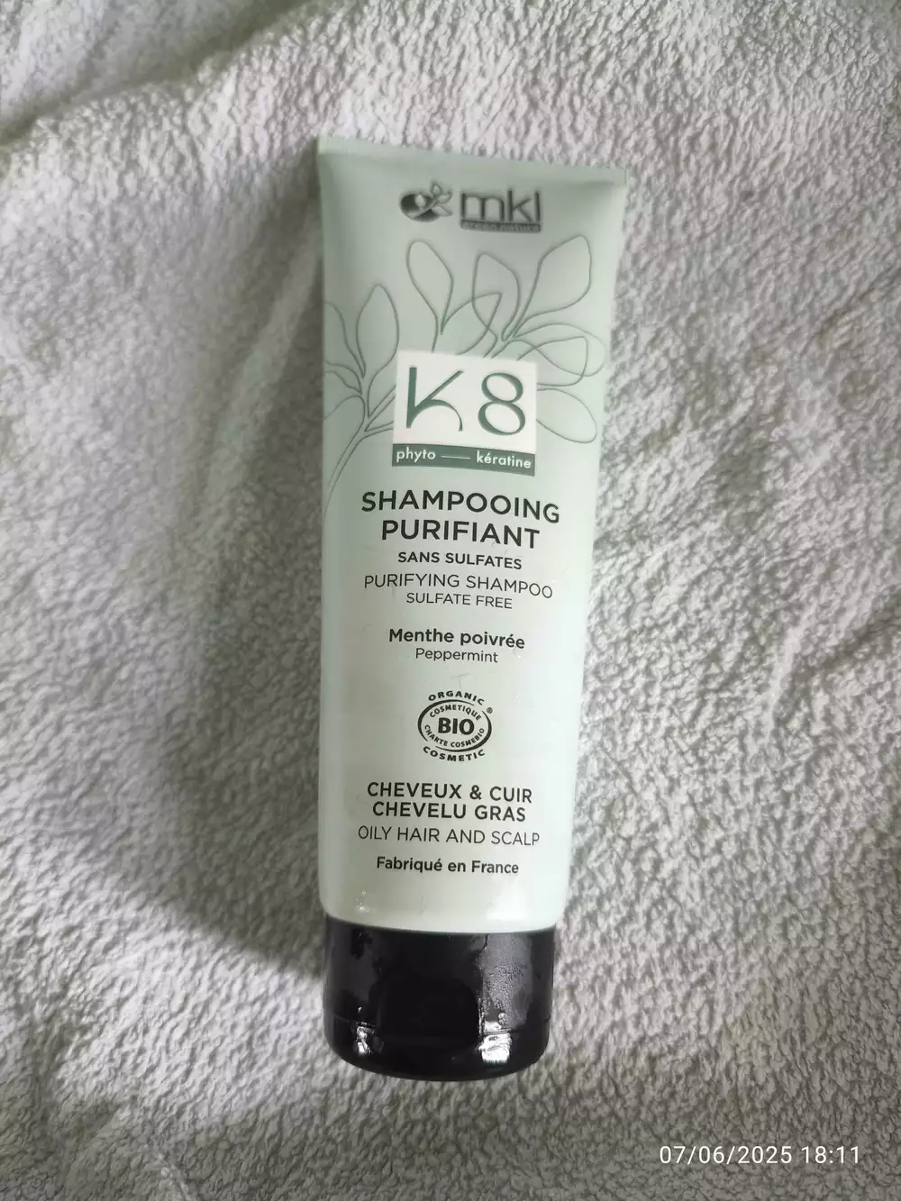MKL GREEN NATURE - K8 - Shampooing purifiant sans sulfates