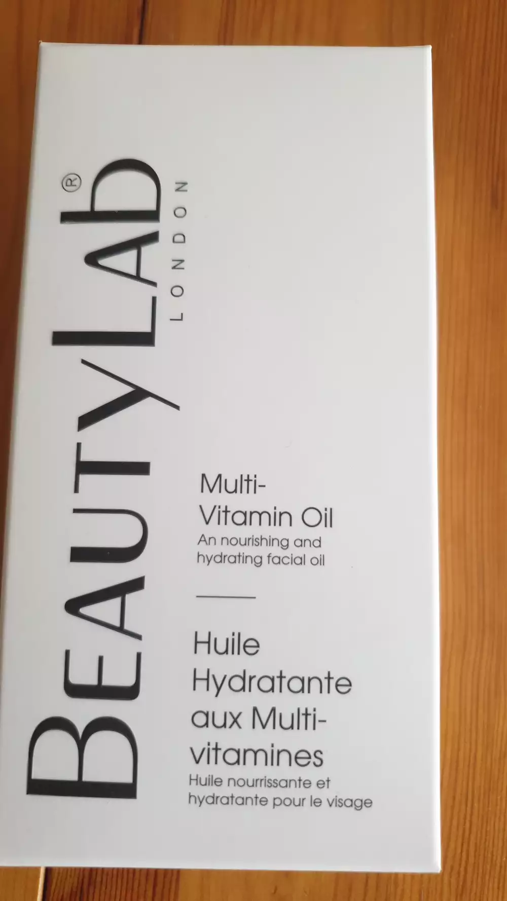BEAUTY LAB - Huile hydratante aux multi-vitamines