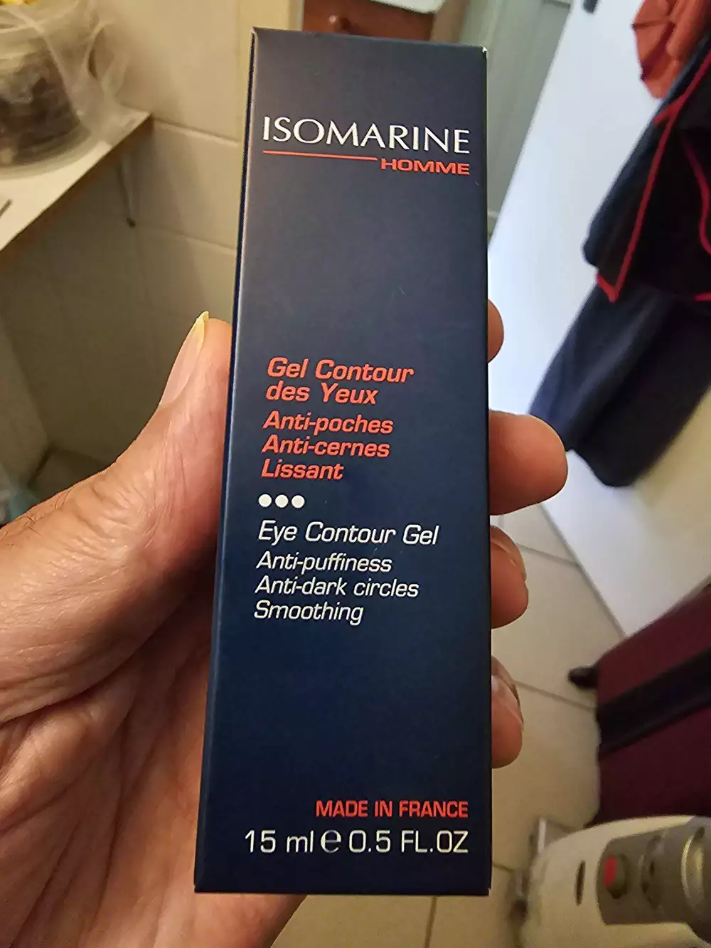 ISOMARINE - Homme - Gel contour des yeux 