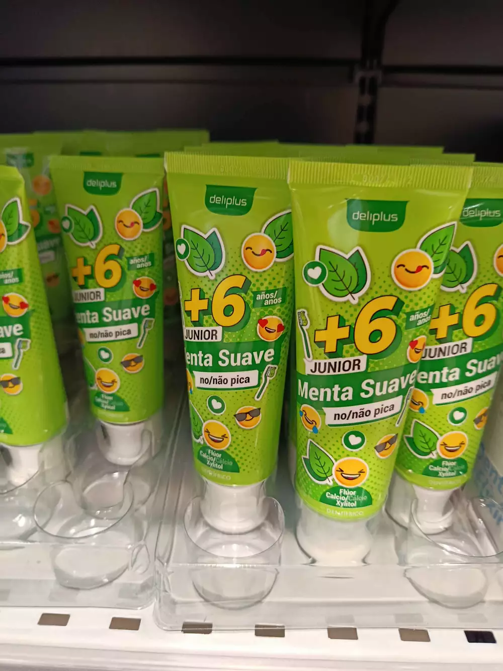 DELIPLUS - Dentifrico Menta suave