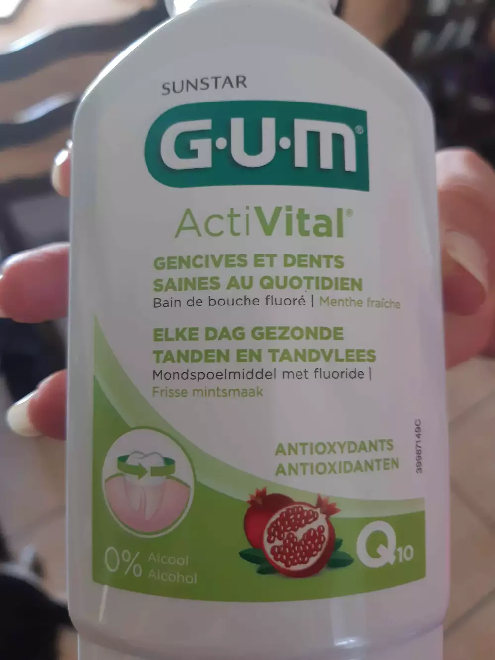 G.U.M - Activital - Bain de bouche fluoré