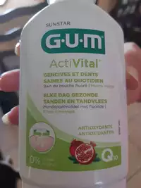 G.U.M - Activital - Bain de bouche fluoré