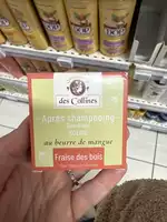 SAVONNERIE DES COLLINES - Fraise des bois - Après shampooing démêlant solide