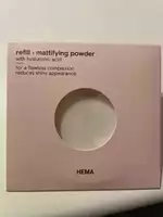 HEMA - Refill - Mattifying powder