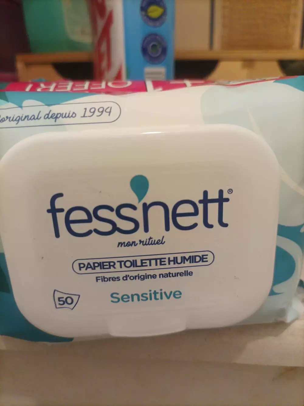 FESSNETT - Papier toilette humide sensitive