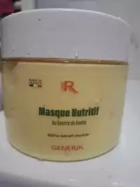 GENERIK - Masque nutritif au beurre de karité