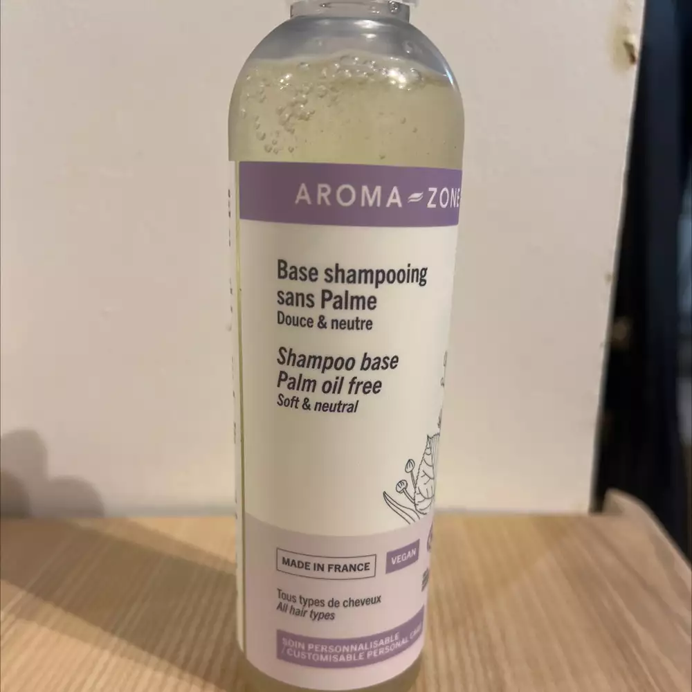 AROMA-ZONE - Base shampooing sans palme 