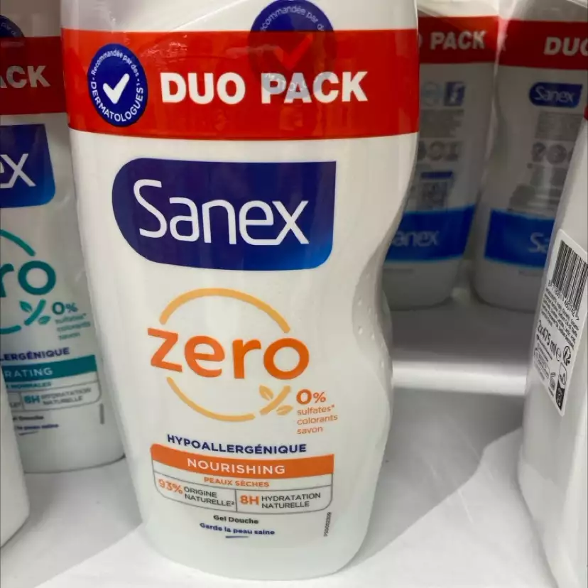 SANEX - Duo pack Zéro - Gel douche