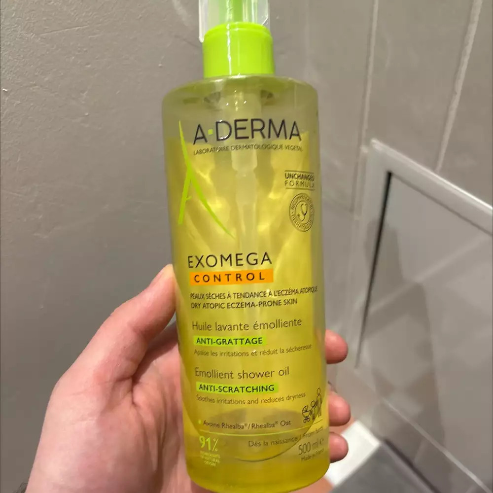 A-DERMA - Exomega control - Huile lavante émolliante anti-grattage