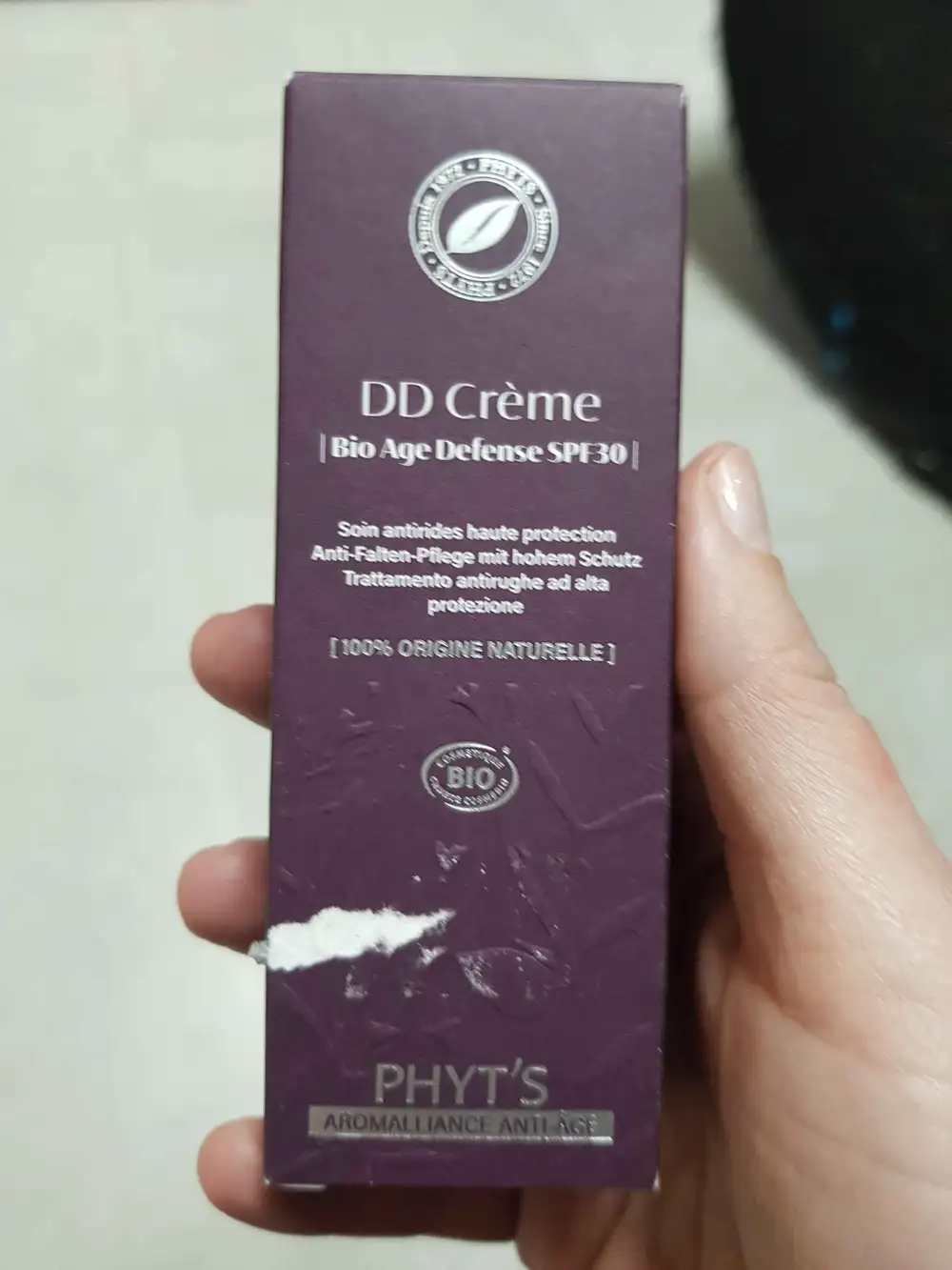 PHYT'S - DD crème Bio age defense SPF 30