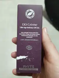 PHYT'S - DD crème Bio age defense SPF 30