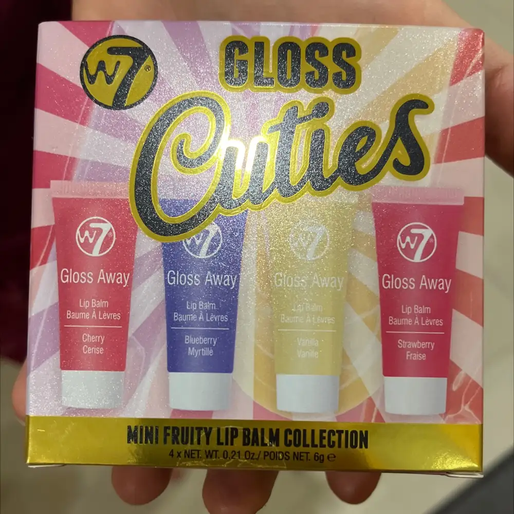 W7 - Gloss cuties - Mini fruity lip balm collection