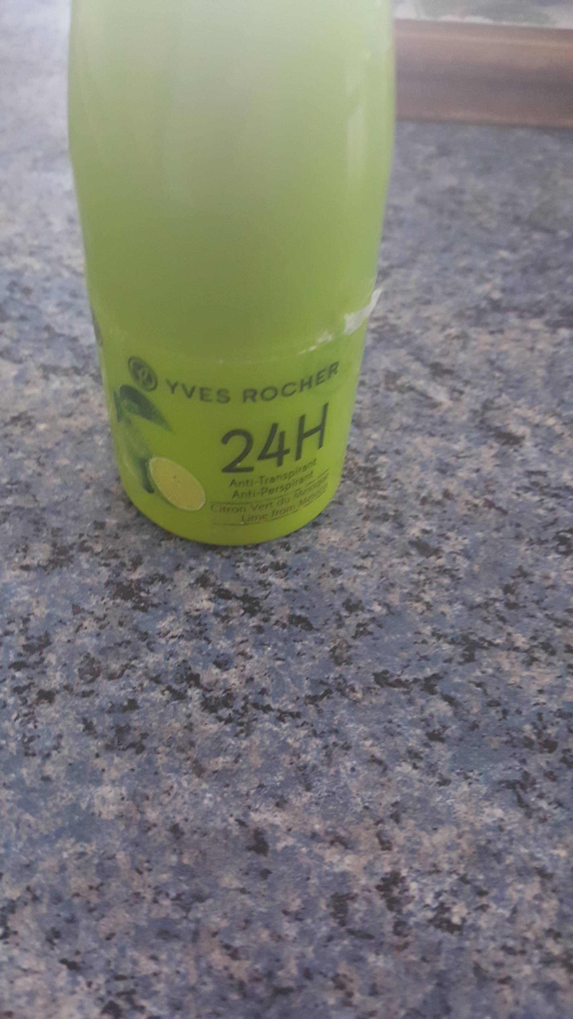 YVES ROCHER - Anti-transpirant 24h citron vert du mexique