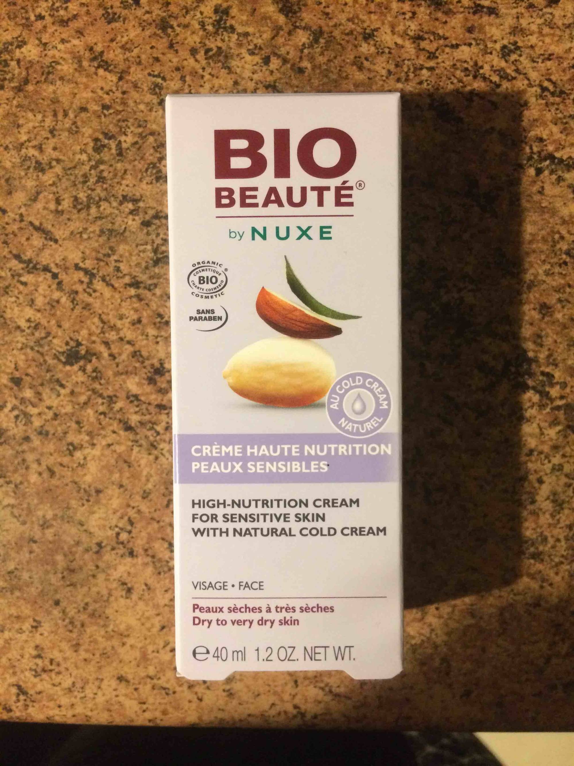 NUXE - Bio Beauté - Crème hautre nutrition au cold cream