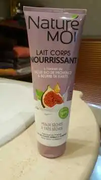 NATURÉ MOI  - Lait corps nourrissant à l'extrait de figue bio de Provence & beurre de karité