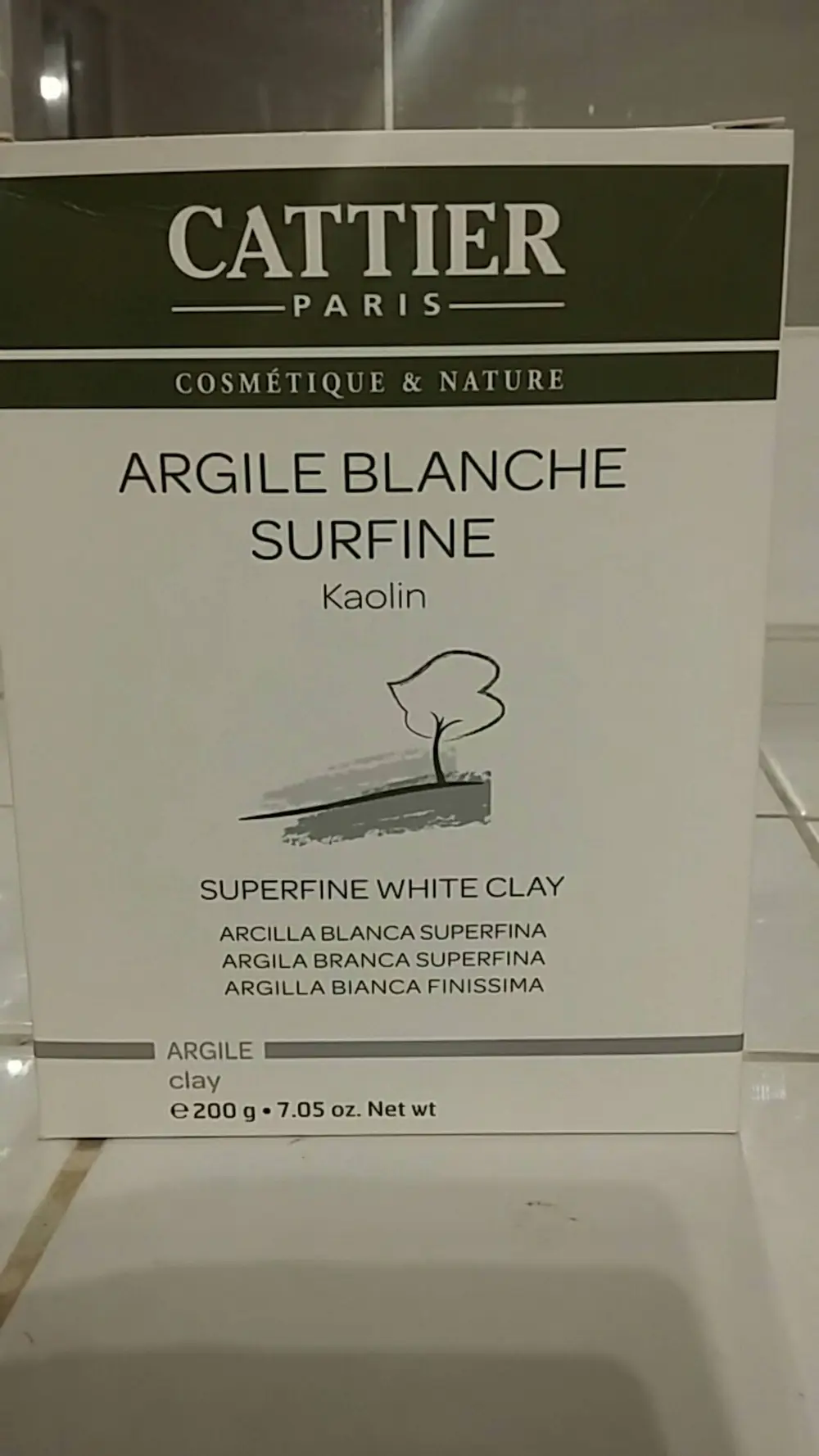 CATTIER PARIS - Argile blanche surfine