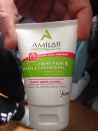 AMILAB - Soin des mains - Crème mains abîmées et desséchées