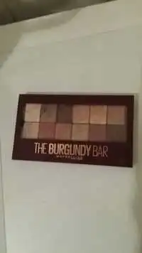 MAYBELLINE - The burgundy bar - Fards à paupières