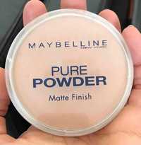 MAYBELLINE - Pure powder - Matte Finish - 038 Vanilla beige