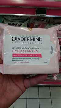 DIADERMINE - Soin essentiel - Lingettes démaquillantes hydratantes
