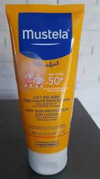 MUSTELA - Lait solaire très haute protection