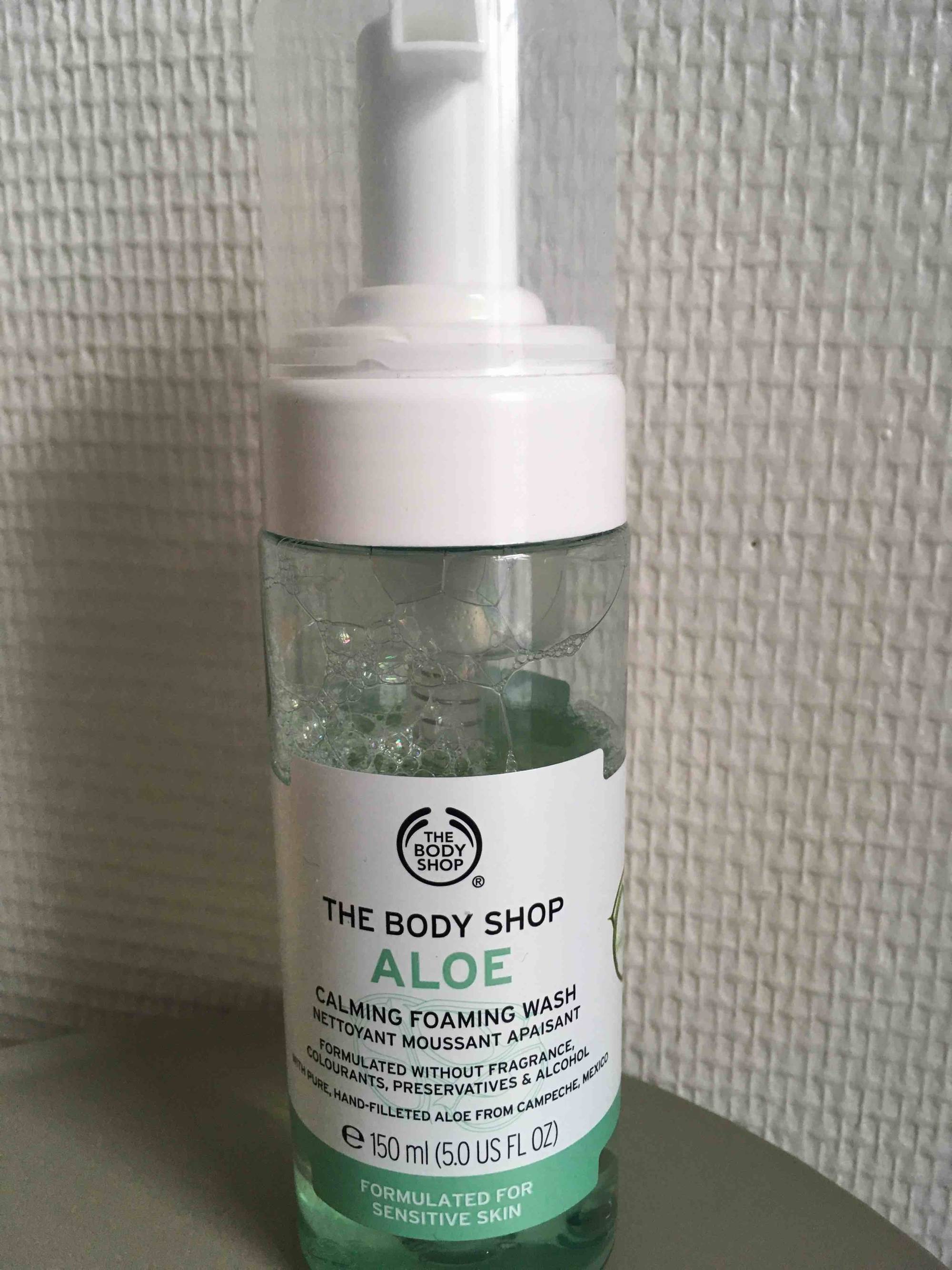 THE BODY SHOP - Aloe - Nettoyant moussant apaisant
