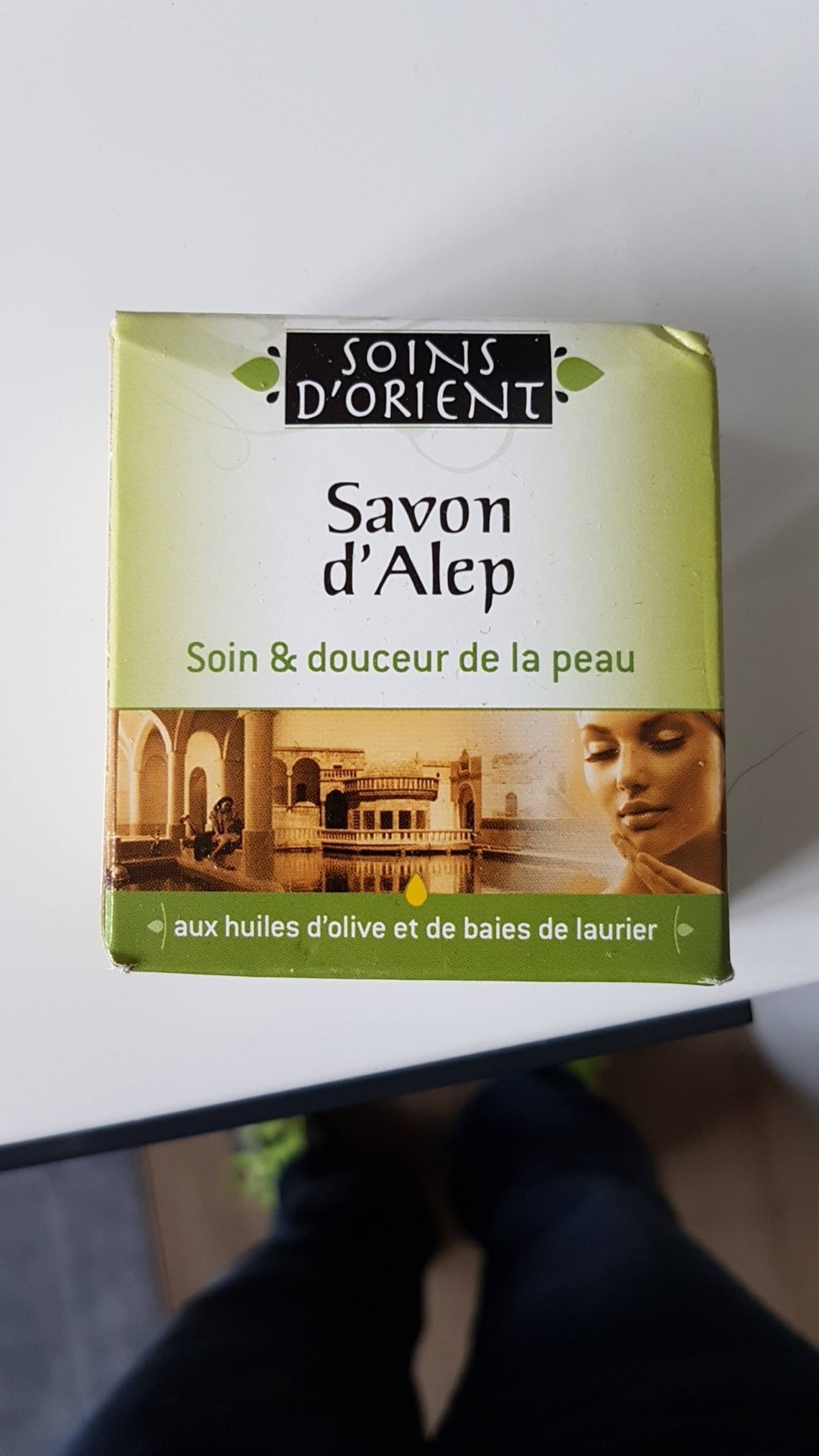 SOINS D'ORIENT - Savon d'Alep - Soin & douceur de la peau aux huiles d'olive et de baies de laurier