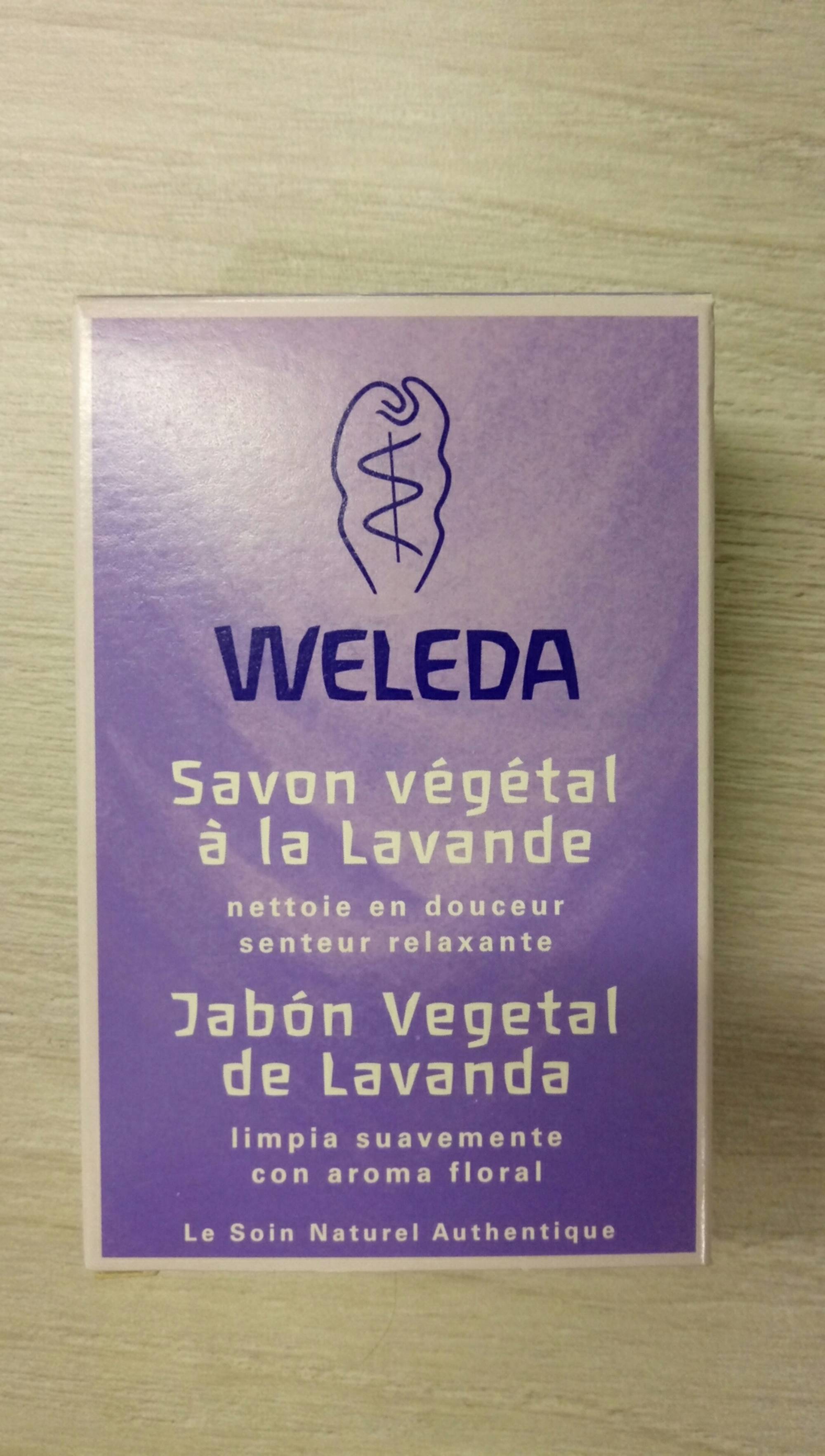 WELEDA - Savon végétal à la lavande