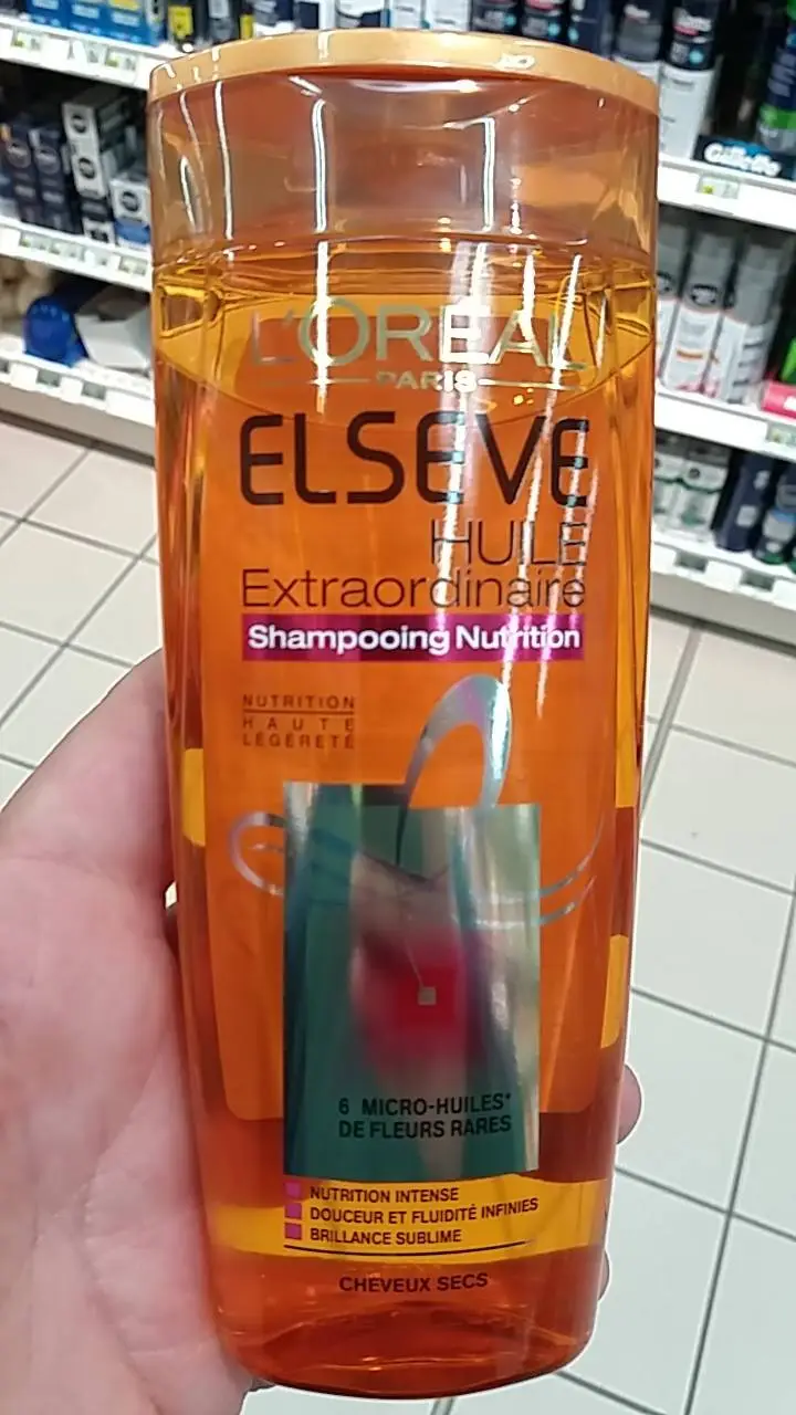 L'ORÉAL - Elseve - Huile extraordinaire, Shampooing nutrition