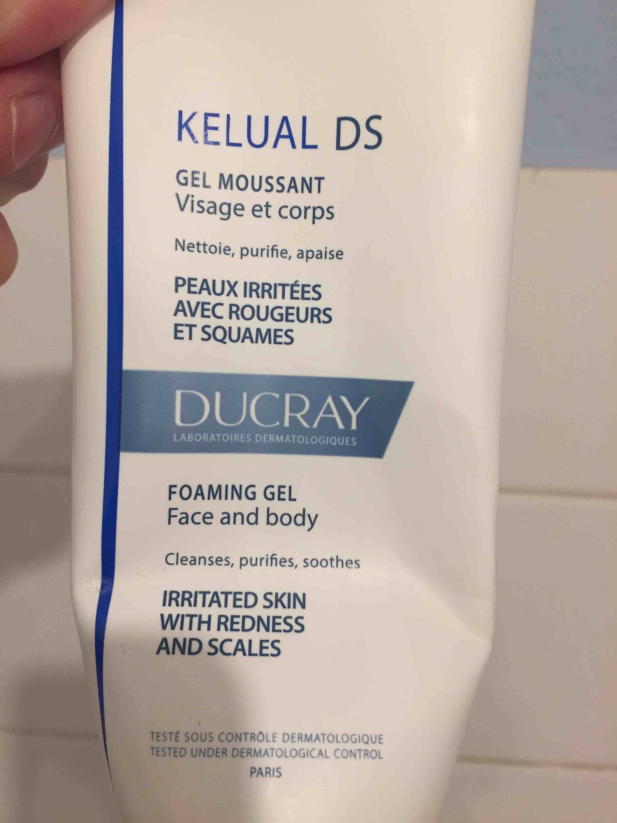DUCRAY - Kelual ds - Gel moussant visage et corps