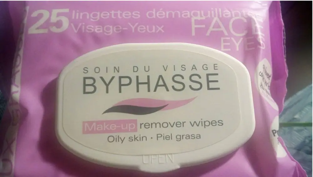 BYPHASSE - Lingettes démaquillantes