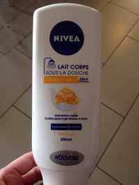 NIVEA - Lait corps sous la douche - Délice de miel 