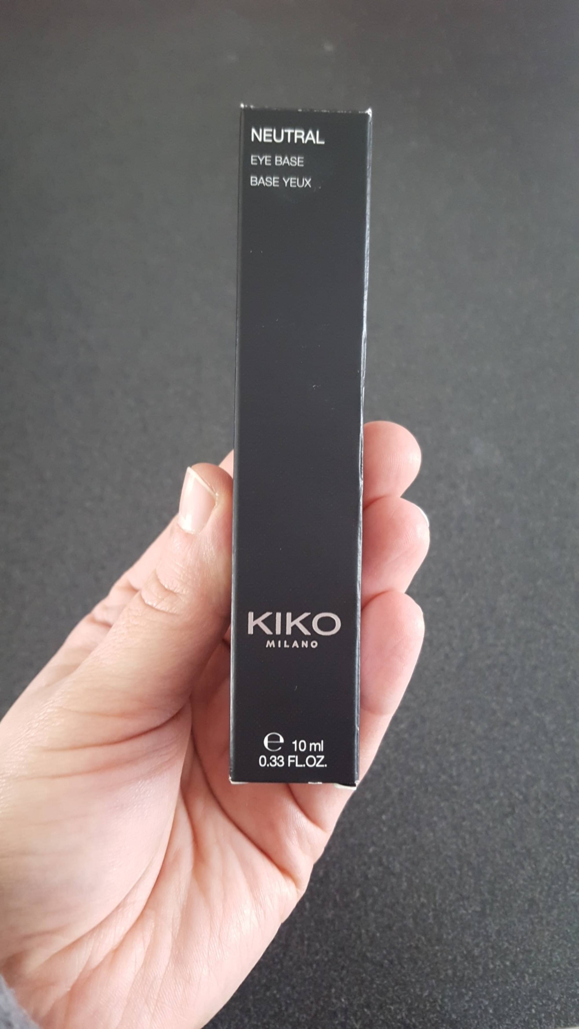 KIKO - Neutral - Base yeux