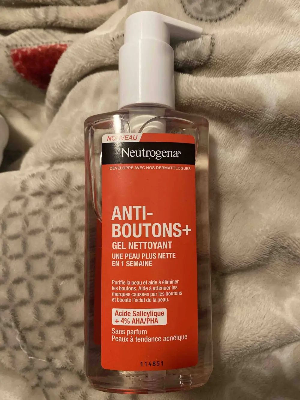 NEUTROGENA - Anti-boutons+, Gel nettoyant