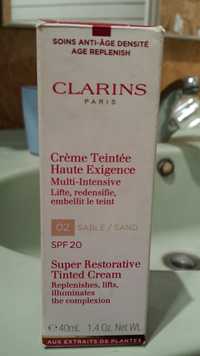 CLARINS - Crème teintée haute exigence 02 sable