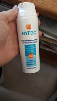 HYFAC - Gel nettoyant purifiant