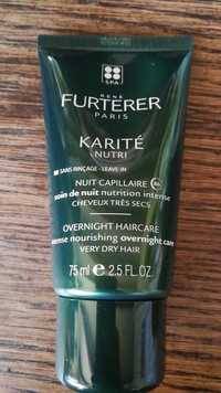 RENÉ FURTERER - Karité nutri - Nuit capillaire cheveux très secs
