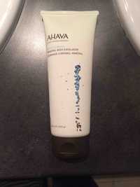 AHAVA - Deadsea water - Gommage corporel minéral