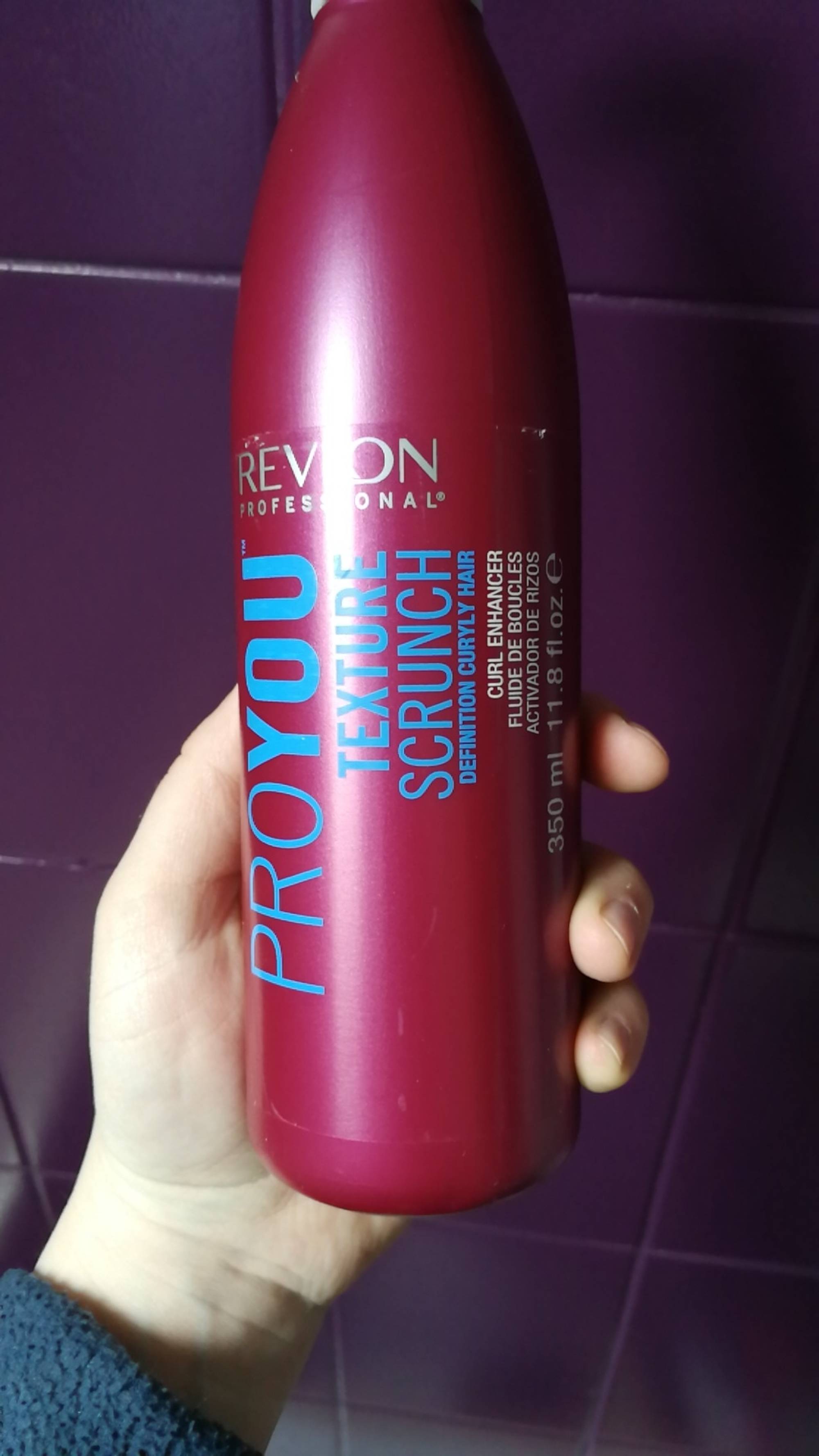 REVLON - Pro You Texture scrunch - Fluide de boucles